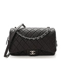 Deerskin Quilted Casual Journey Flap Brown