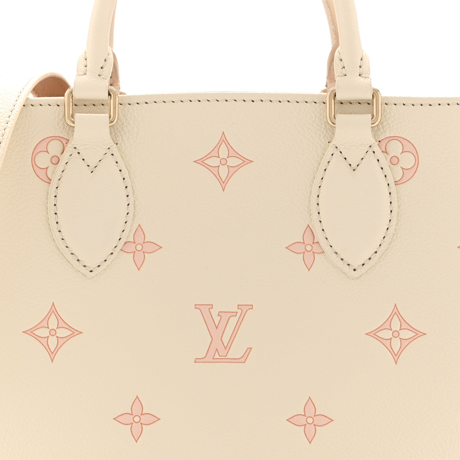 Empreinte Monogram Onthego PM Milky White Peach
