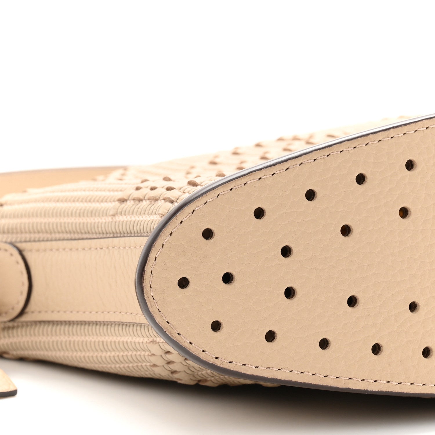 Taurillon Soft Woven D Motif Pin Swing Sirocco