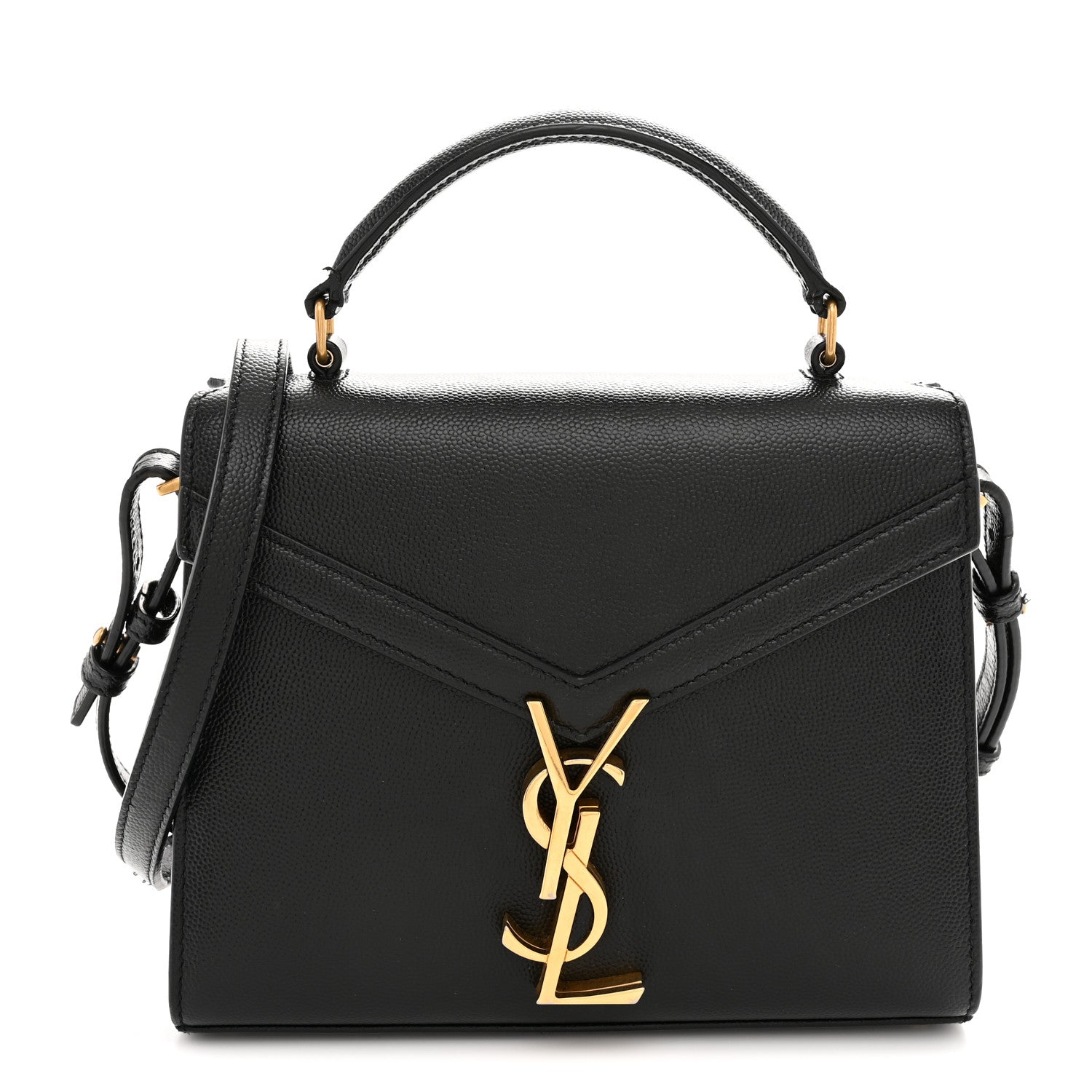 Grain de Poudre Mini Classic Monogram Cassandra Top Handle Black