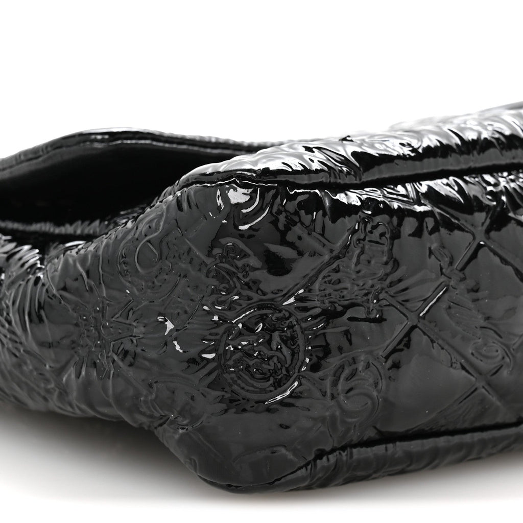 Patent Large Lucky Symbols Flap Black