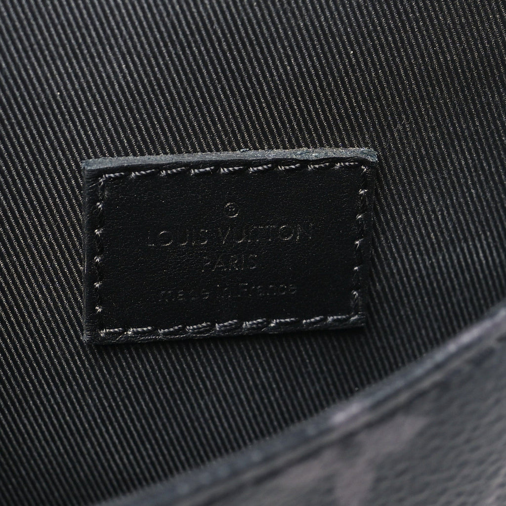 Monogram Eclipse Saumur Slingbag Black