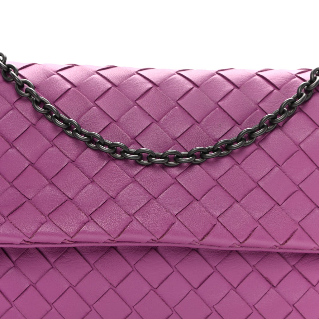 Nappa Intrecciato Small Chain Crossbody Corot