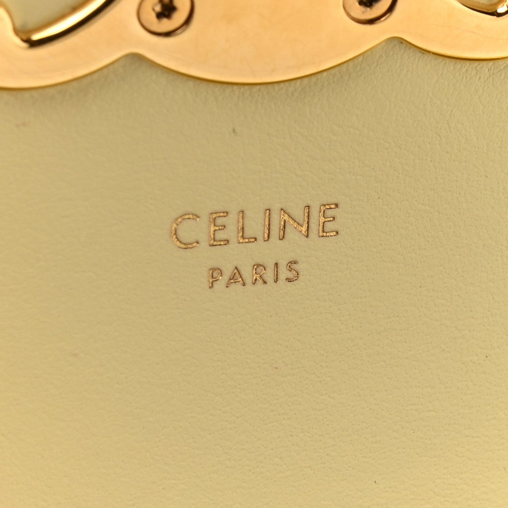 Shiny Calfskin Mini Triomphe Pollen