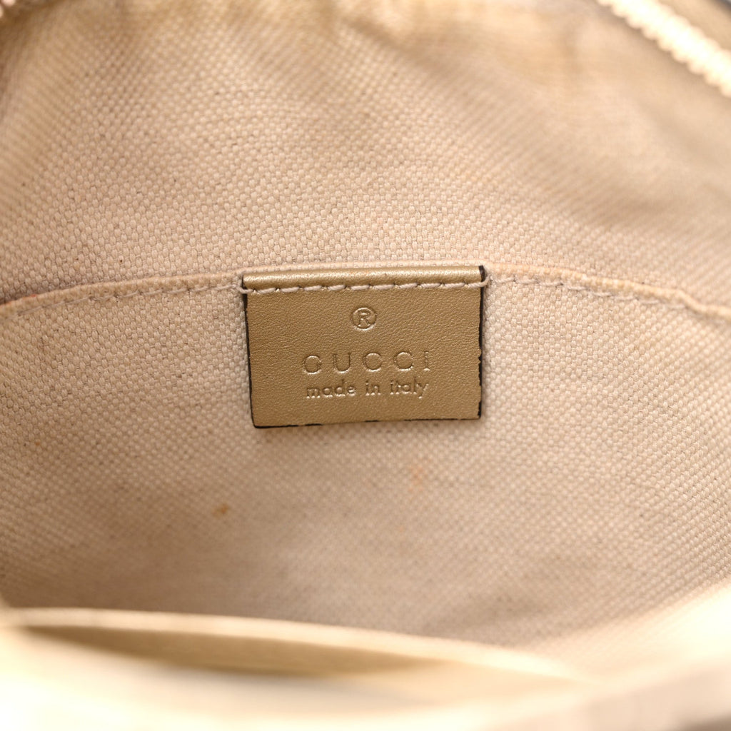 Guccissima Mini Bree Messenger Bag Gold