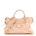 Agneau Giant 12 Gold Hardware City Rose Aubepine Rose Light