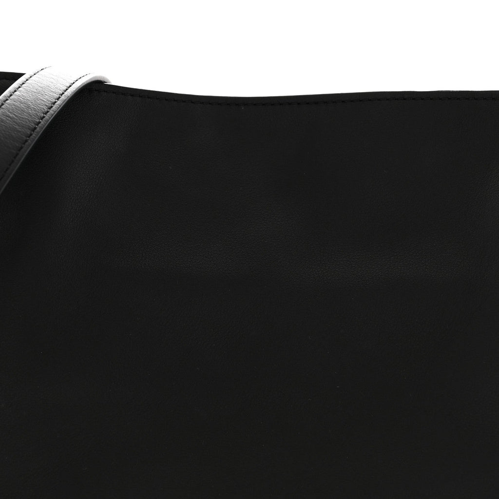 Nappa Medium Flamenco Knot Bag Black
