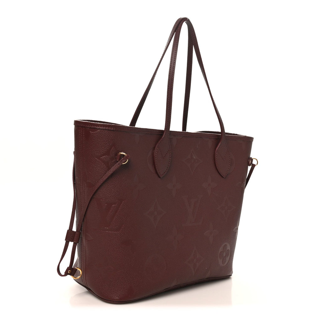 Empreinte Monogram Giant Neverfull MM Wine