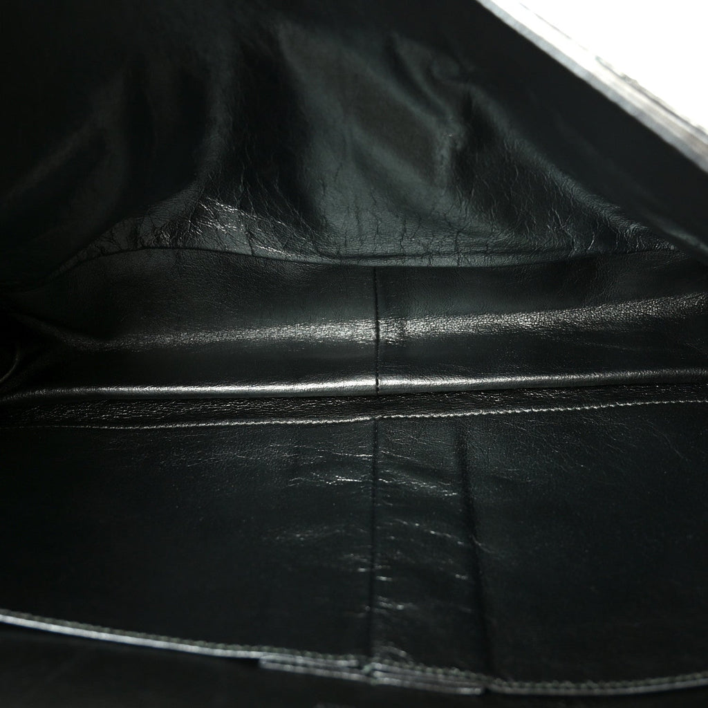 Metallic Aged Calfskin Quilted 2.55 Reissue 227 Flap Vert Fonce