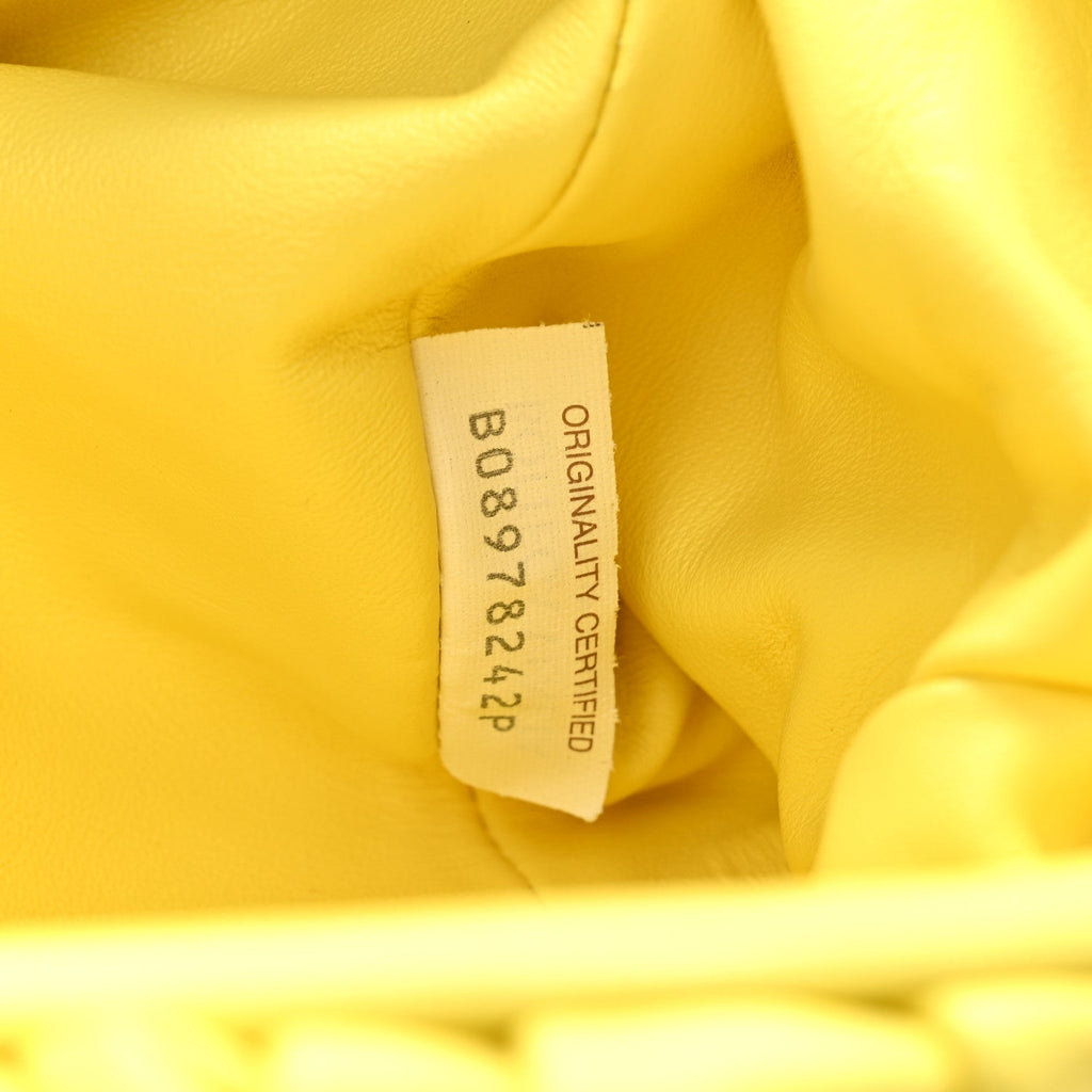Butter Calfskin The Mini Pouch Sherbert