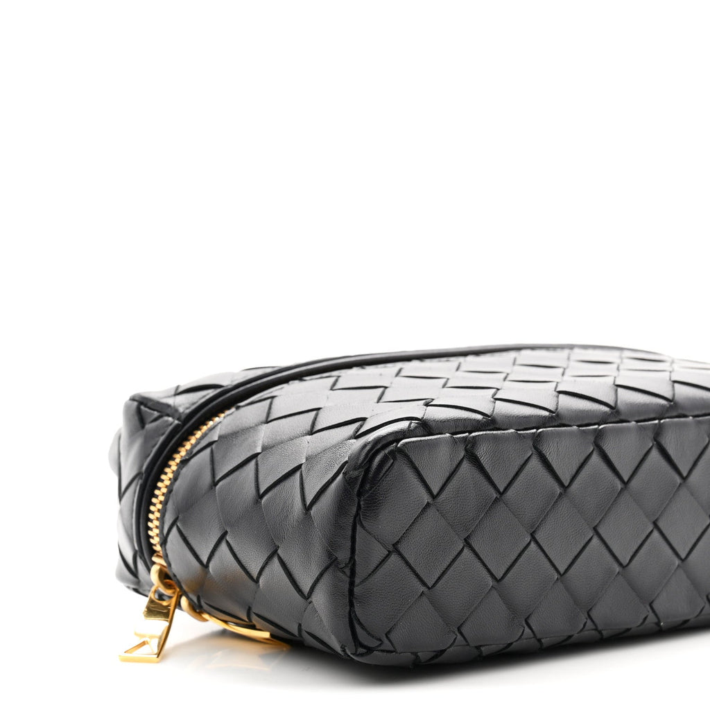 Calfskin Intrecciato Bang Bang Vanity Case Nocturnal