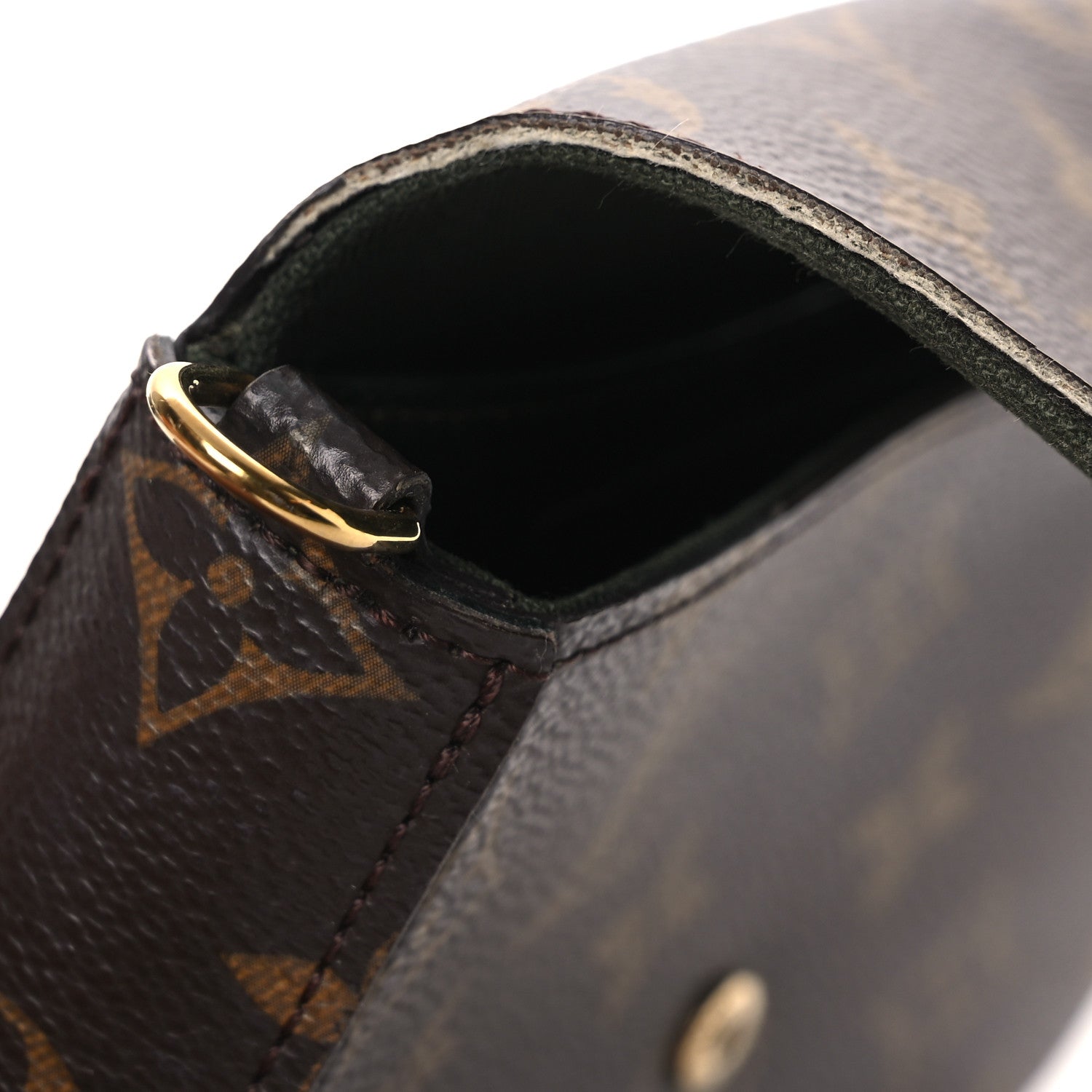 Monogram Felicie Strap & Go Kaki