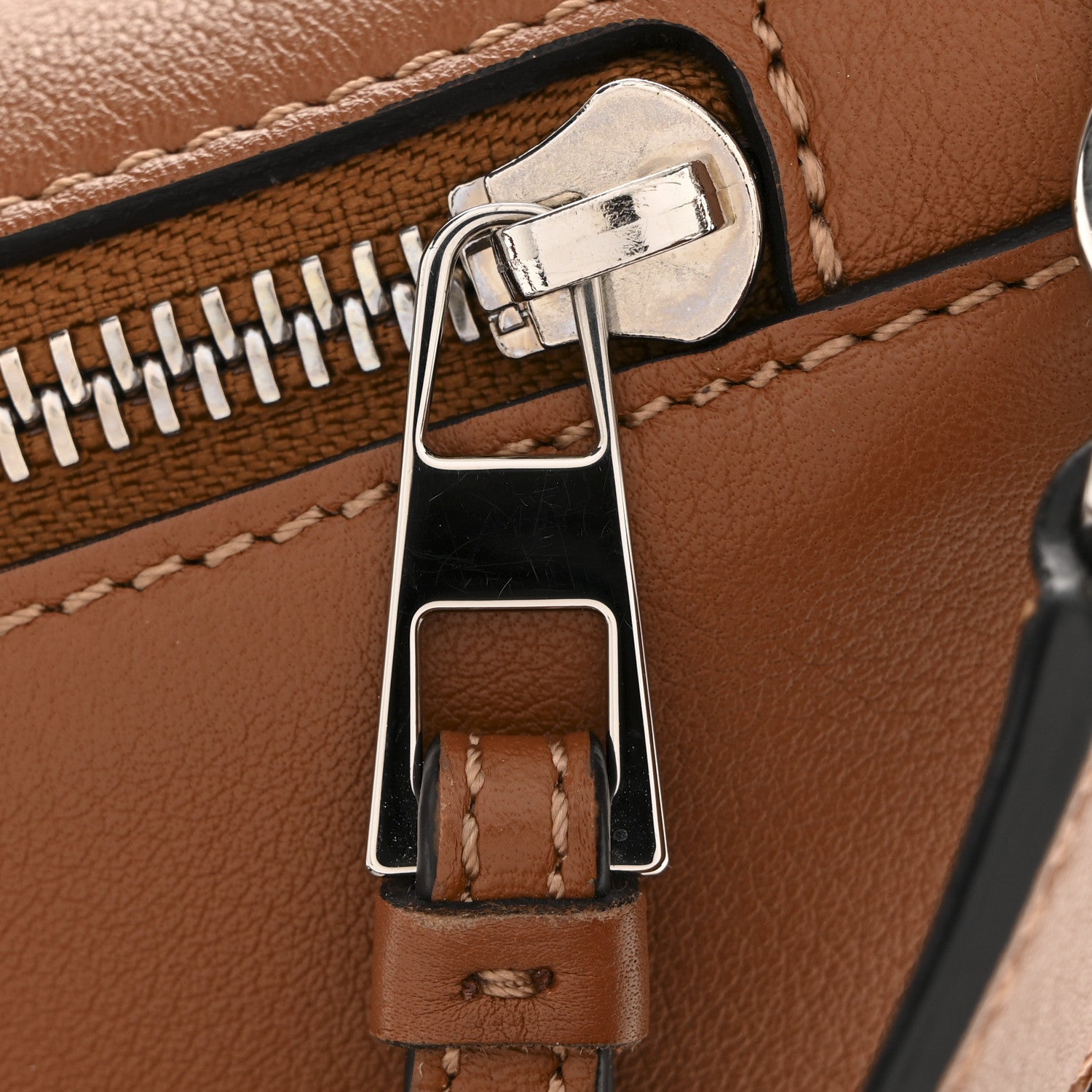 Calfskin Small Puzzle Bag Tan