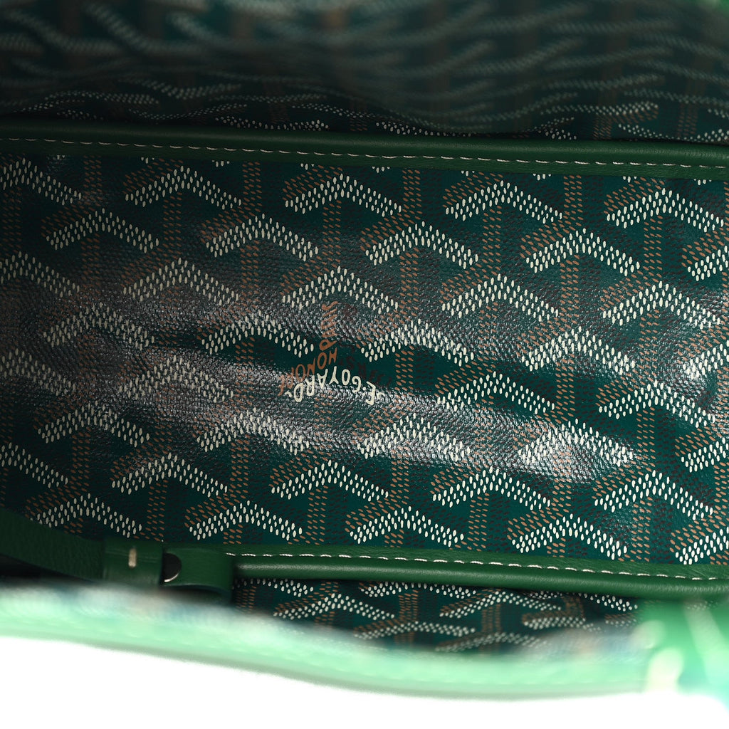 Goyardine Reversible Mini Anjou Green