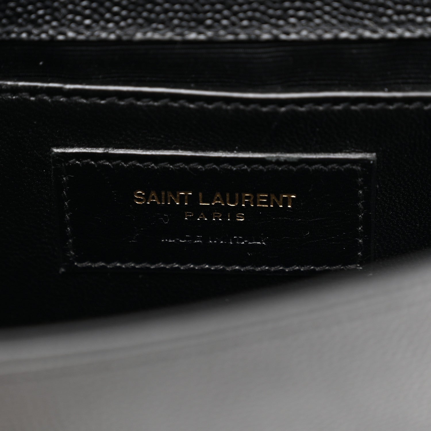 Grain De Poudre Small Classic Monogram Kate Satchel Black