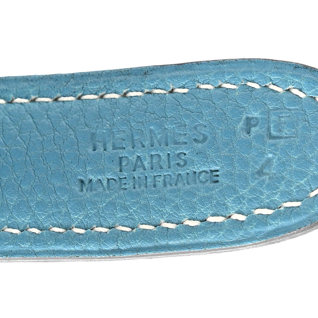 Togo Trim II 31 Shoulder Bag Blue Jean