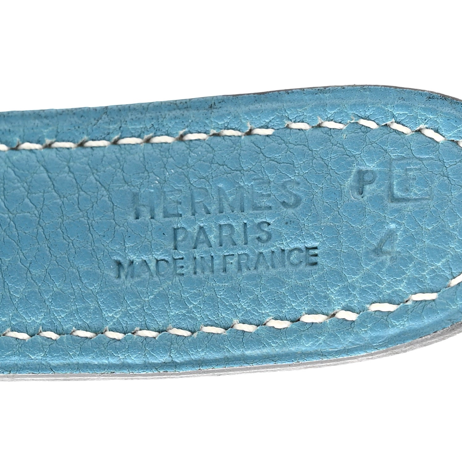 Togo Trim II 31 Shoulder Bag Blue Jean