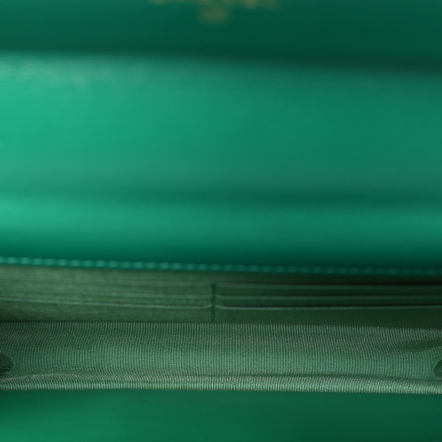 Lambskin Quilted Chanel 19 Wallet On Chain WOC Green