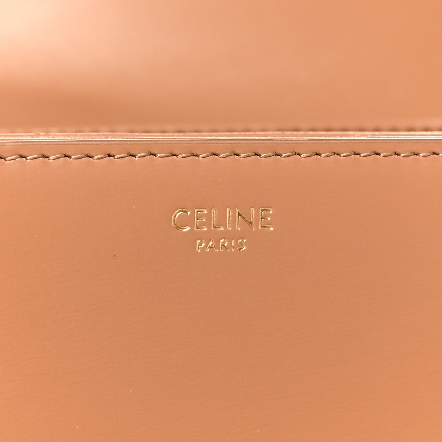Shiny Calfskin Teen Triomphe Bronze