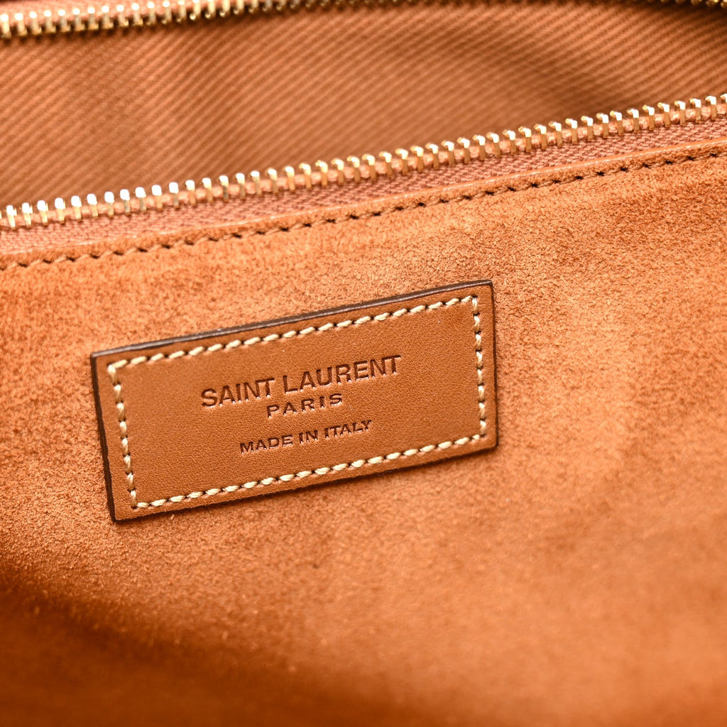 Vegetable Tanned Calfskin Junon Tote Brick