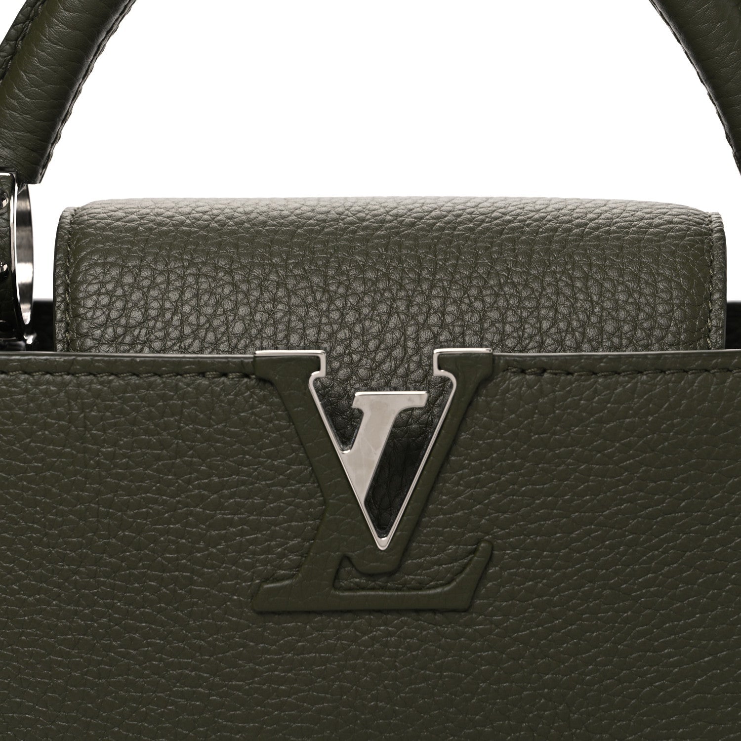 Taurillon Capucines BB Khaki