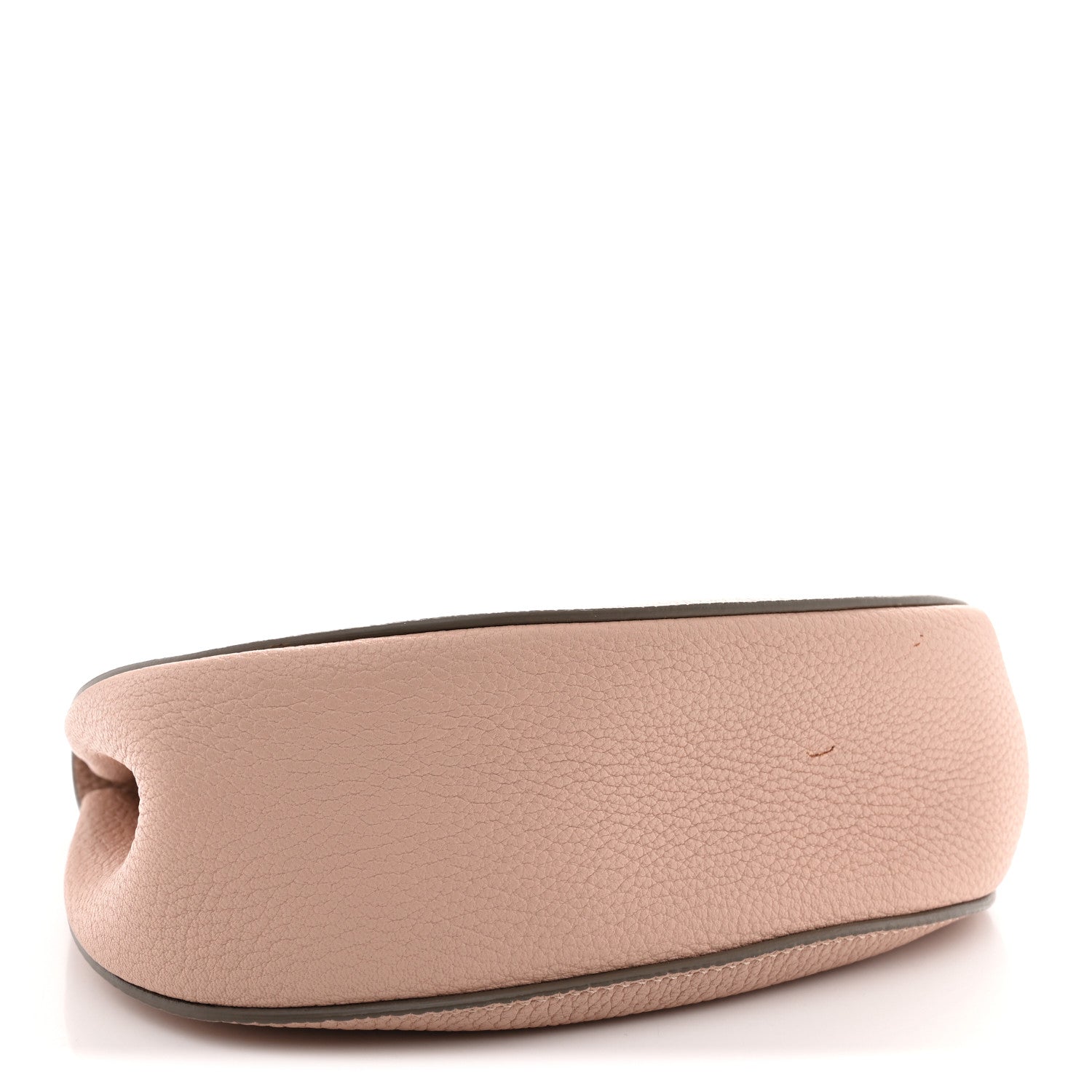 Grained Lambskin Drew Shoulder Bag Cement Pink