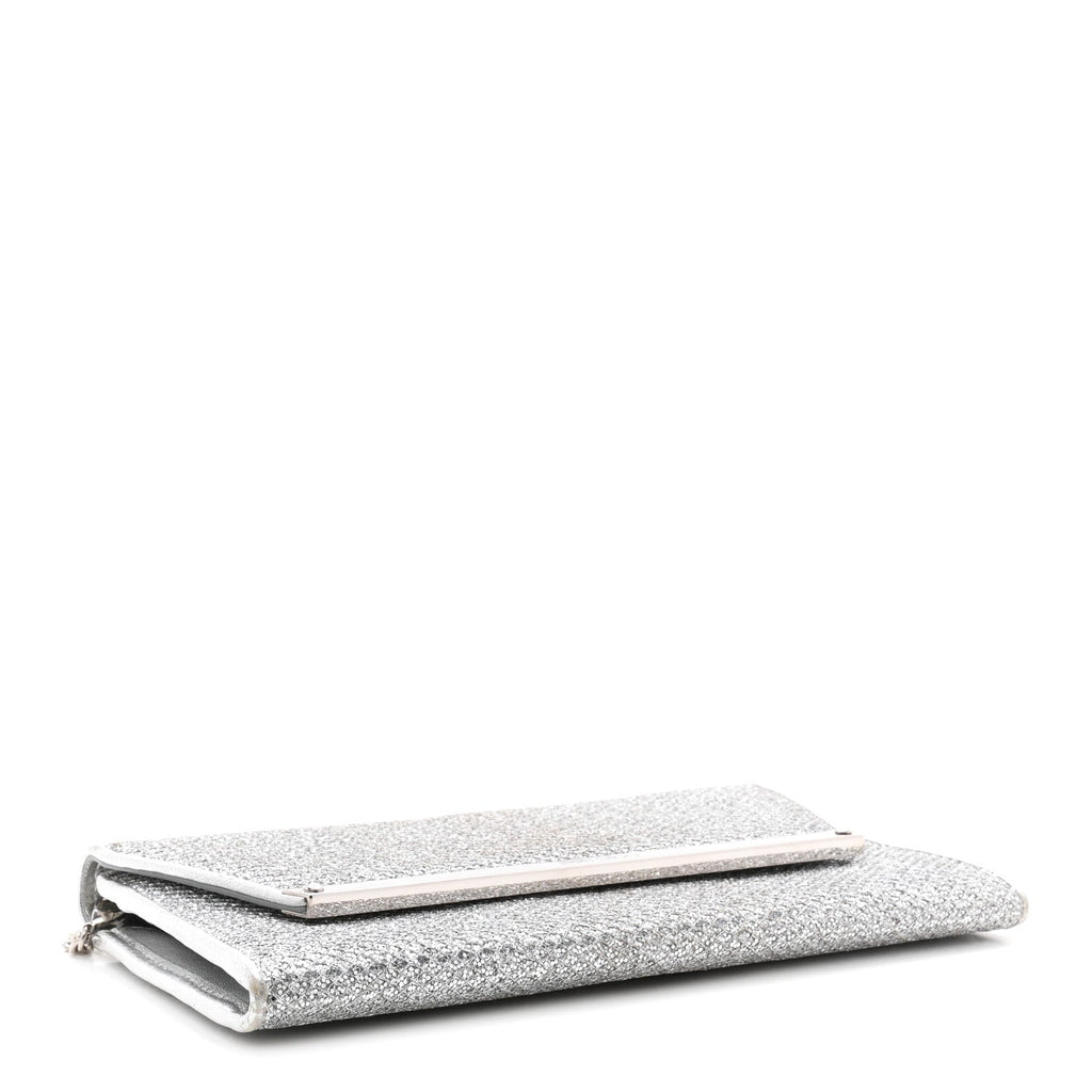 Glitter Margot Clutch Silver