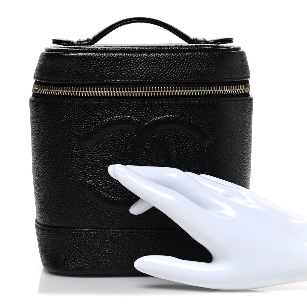 Caviar Vanity Cosmetic Case Black