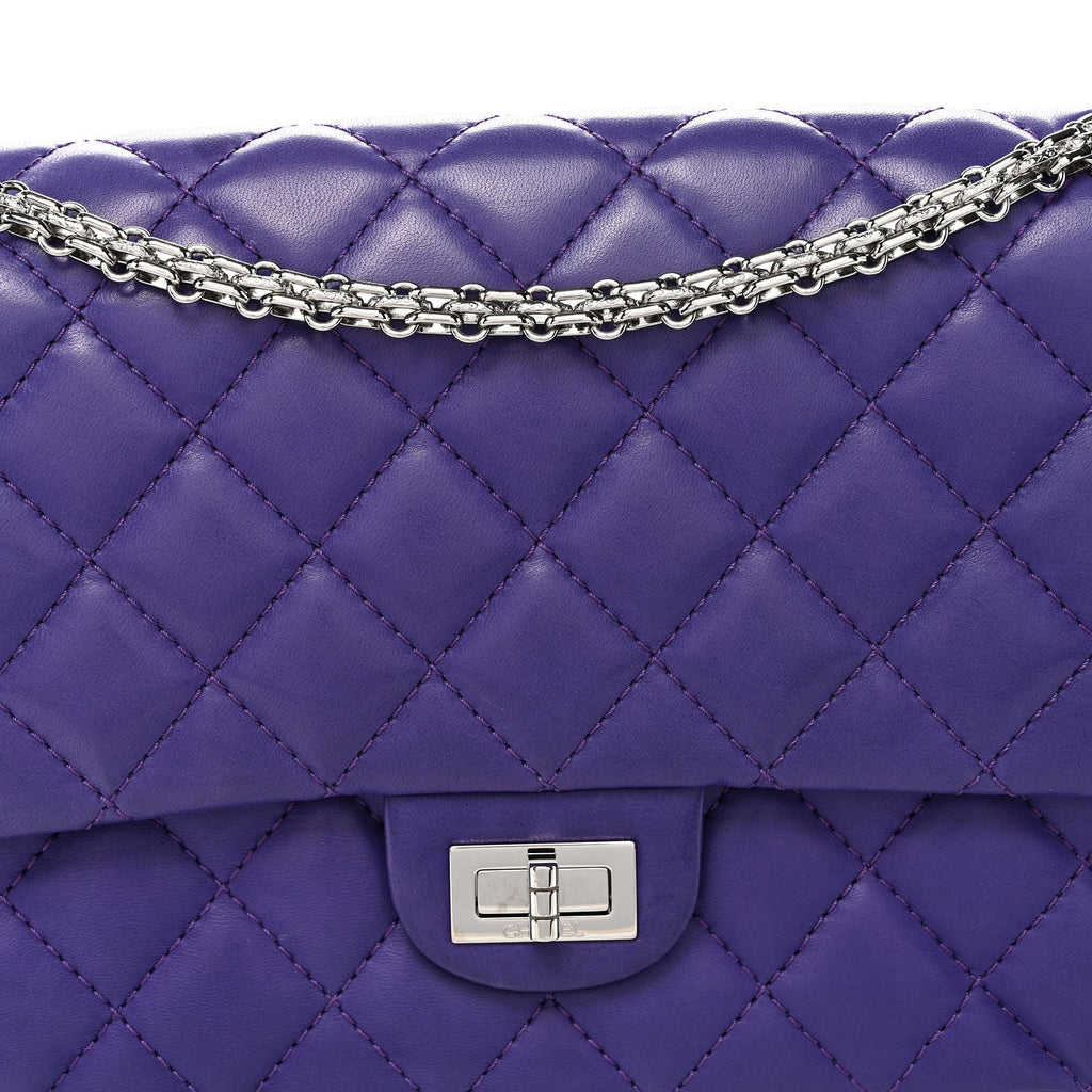Lambskin Quilted 2.55 Reissue 226 Flap Purple