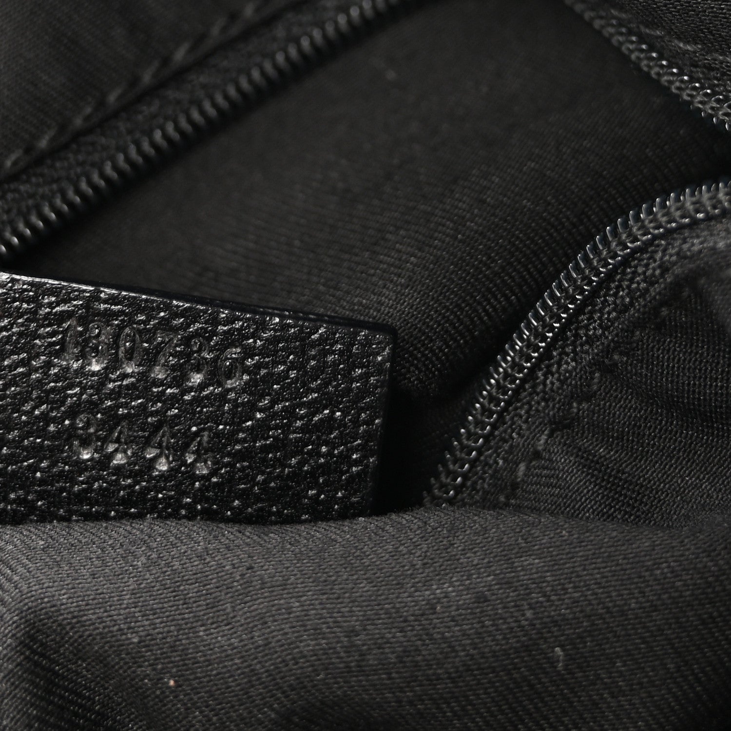 Monogram Medium Abbey Shoulder Bag Black