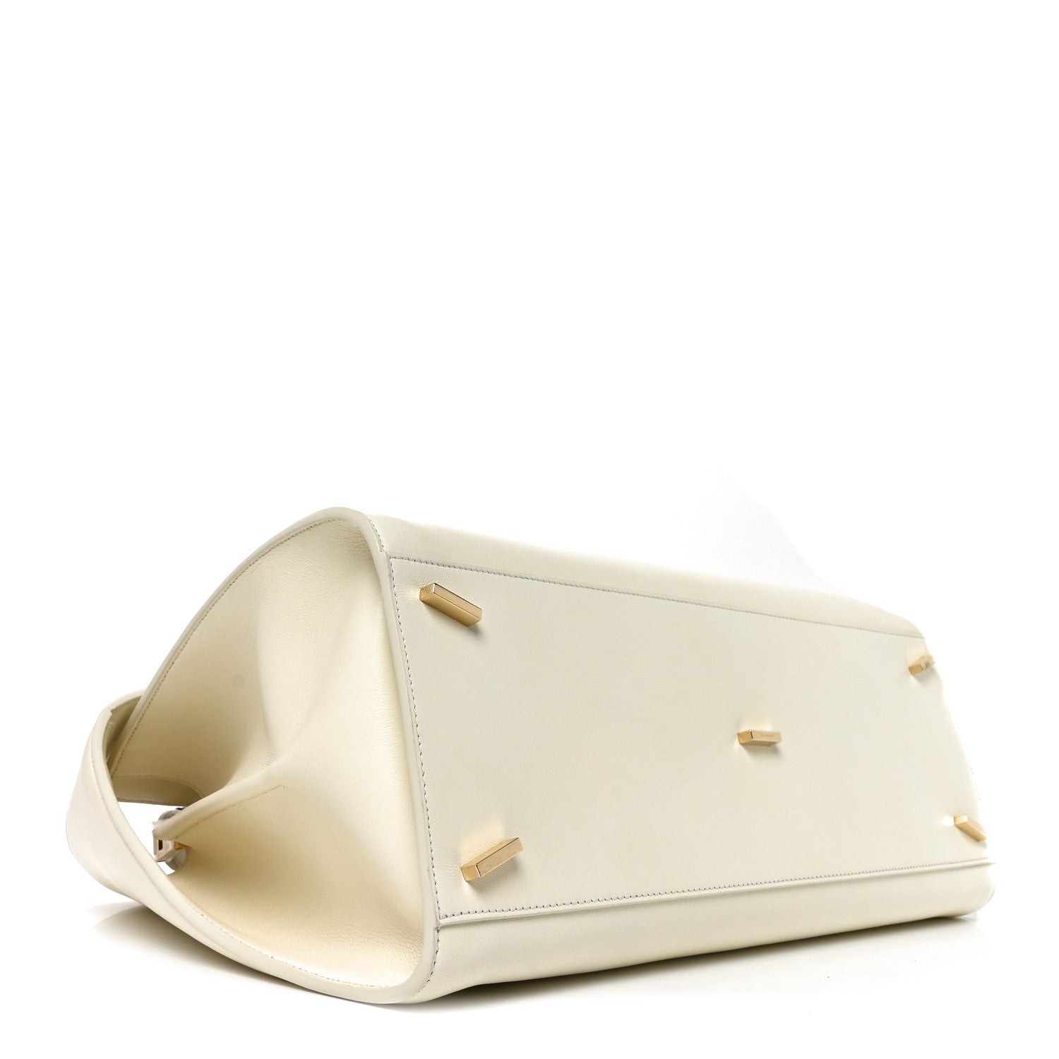 Lambskin Braided Medium Hug Bag Mascarpone