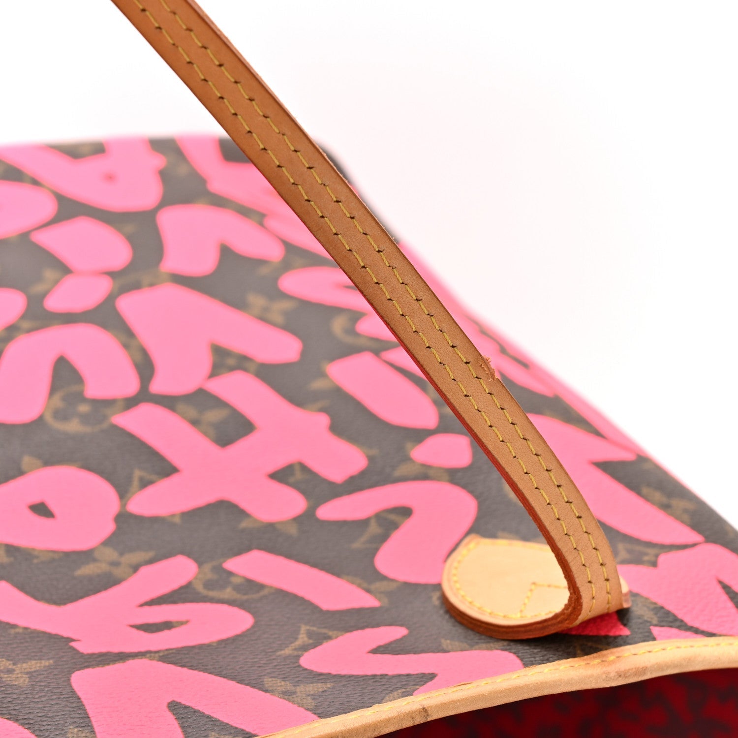 Monogram Graffiti Neverfull GM Fuchsia