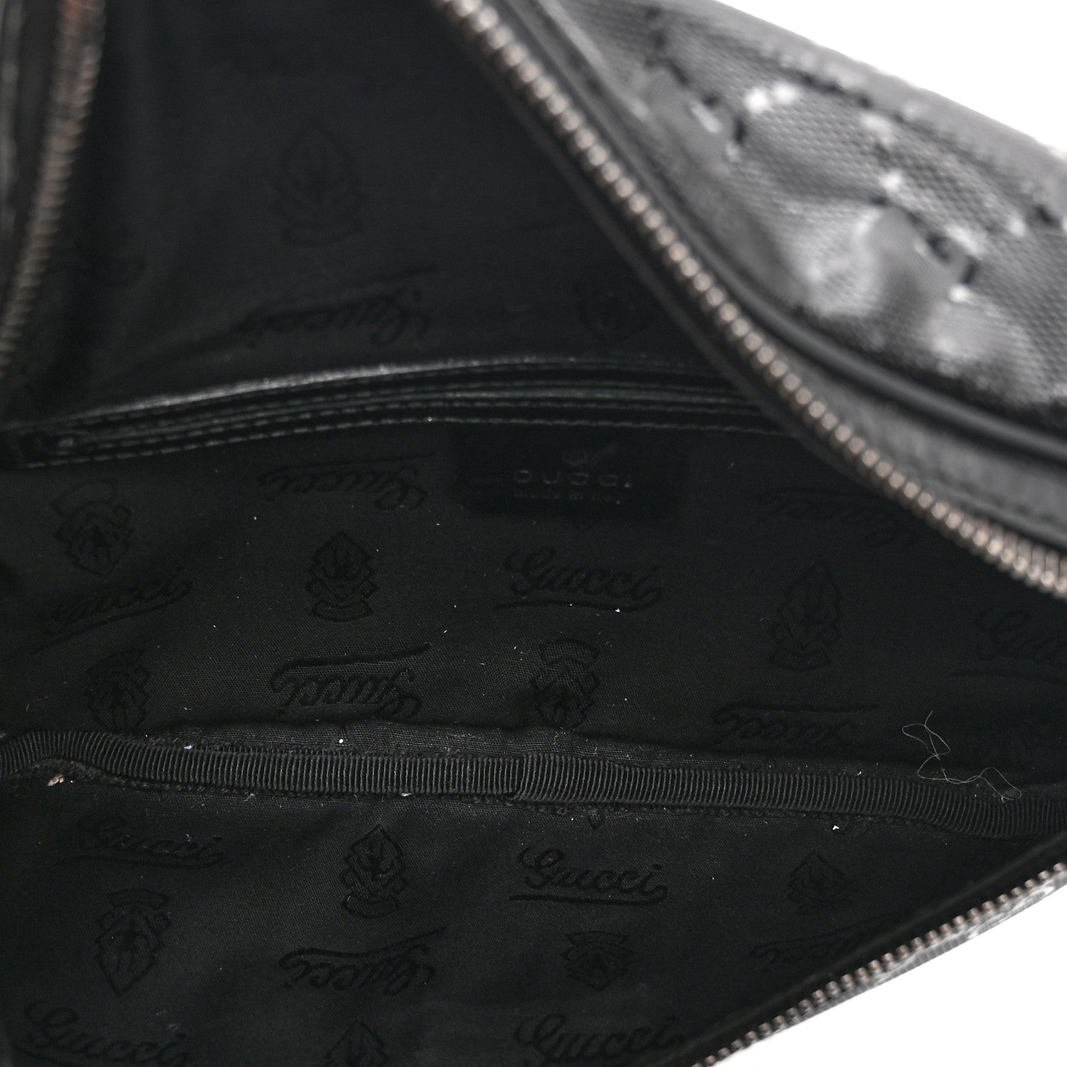Imprime Monogram Belt Bag Black