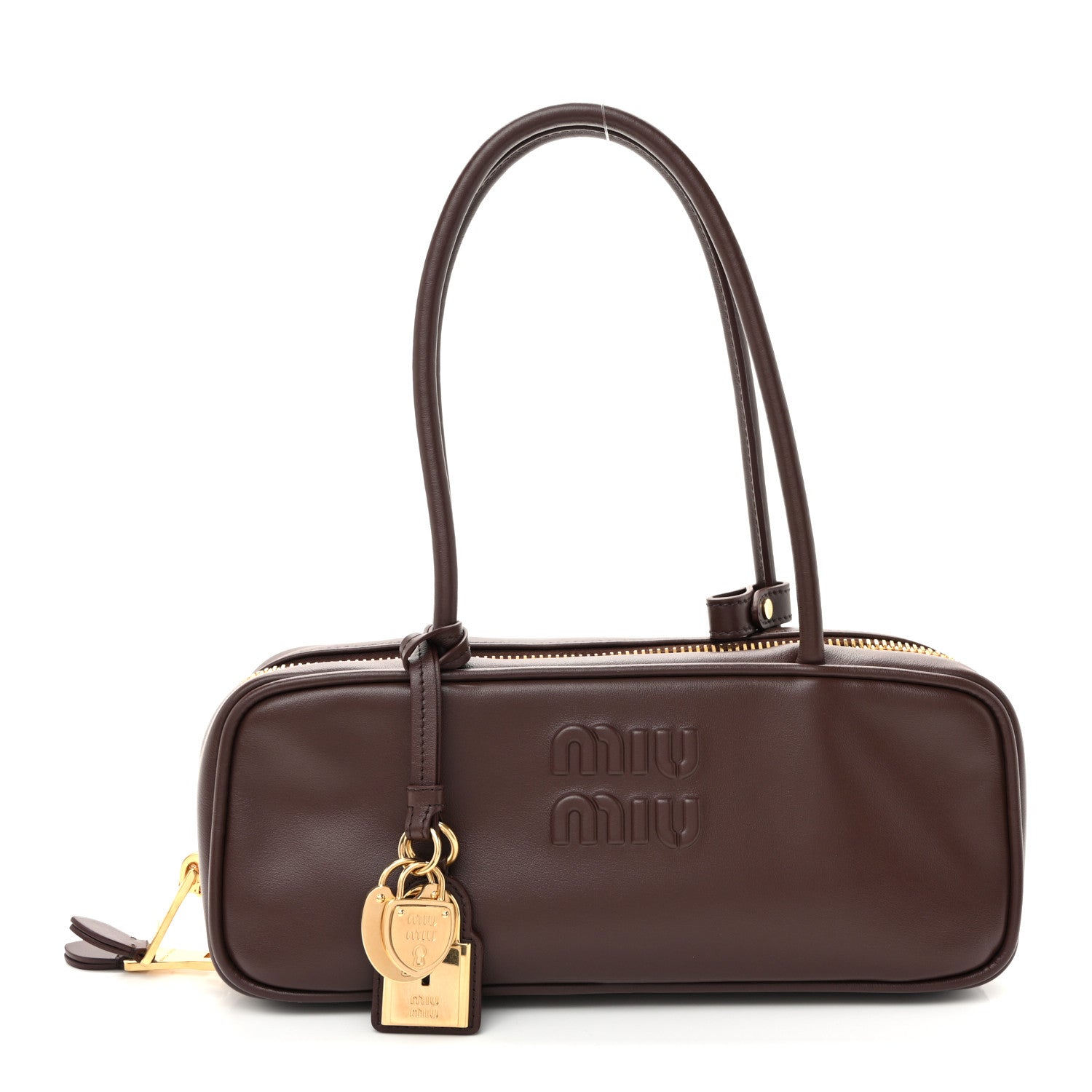 Nappa Small Beau Top Handle Bag Briarwood