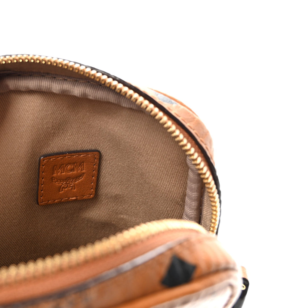 Visetos Camera Crossbody Bag Cognac