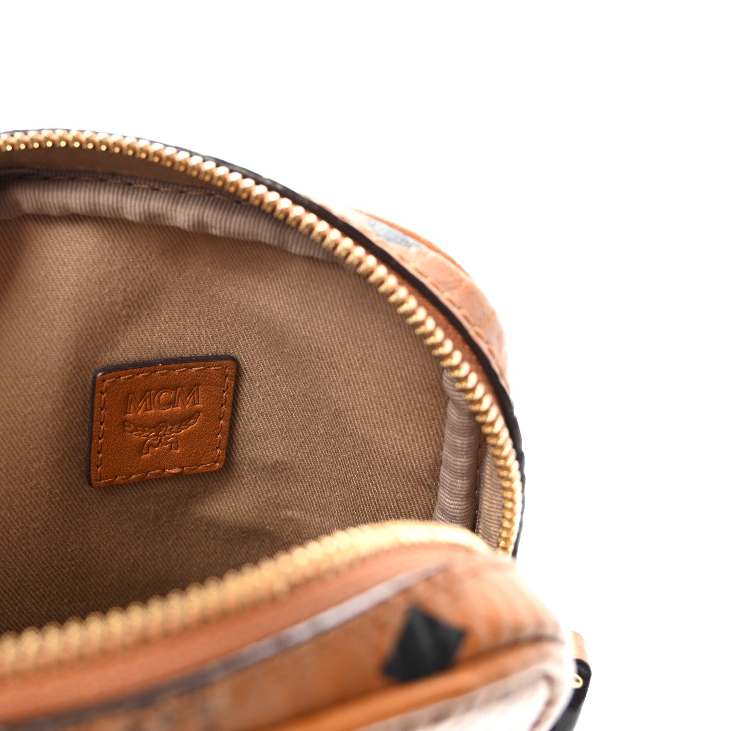 Visetos Camera Crossbody Bag Cognac