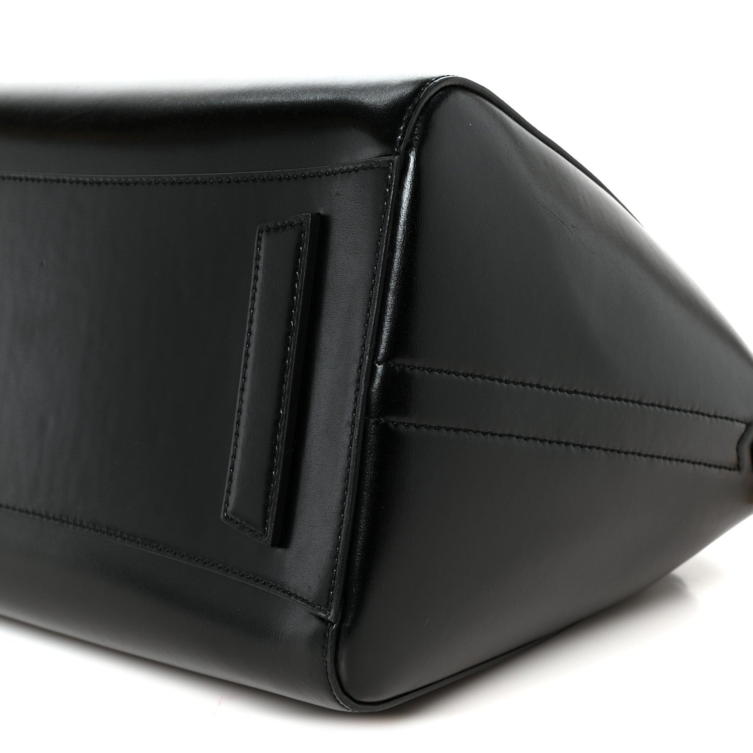 Shiny Lord Calfskin Medium Antigona Black