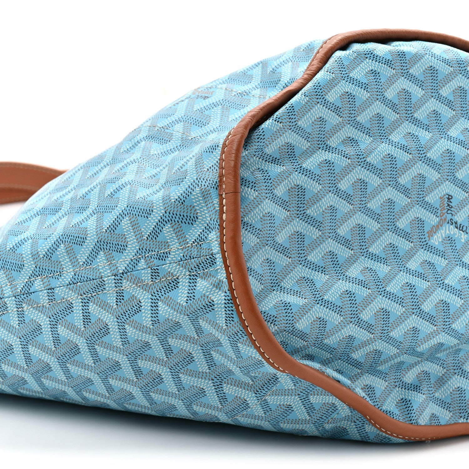 Goyardine Reversible Belharra Light Blue