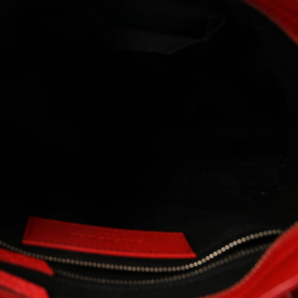 Vibrato Calfskin Classic Silver Hardware S City Rouge Cerise