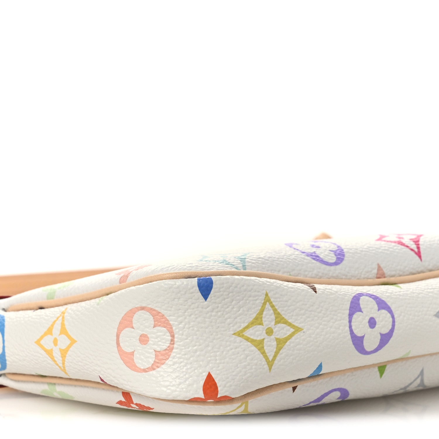 LV X TM Monogram Multicolor Pochette Accessories White