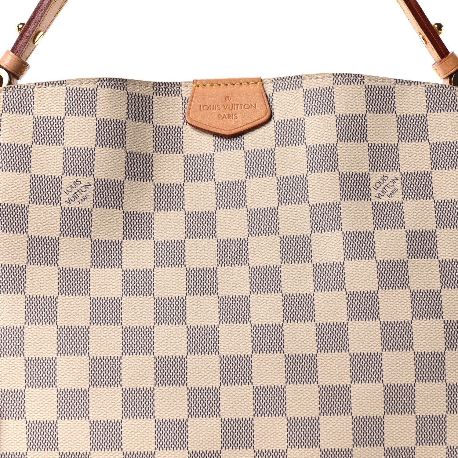 Damier Azur Graceful PM Rose Ballerine