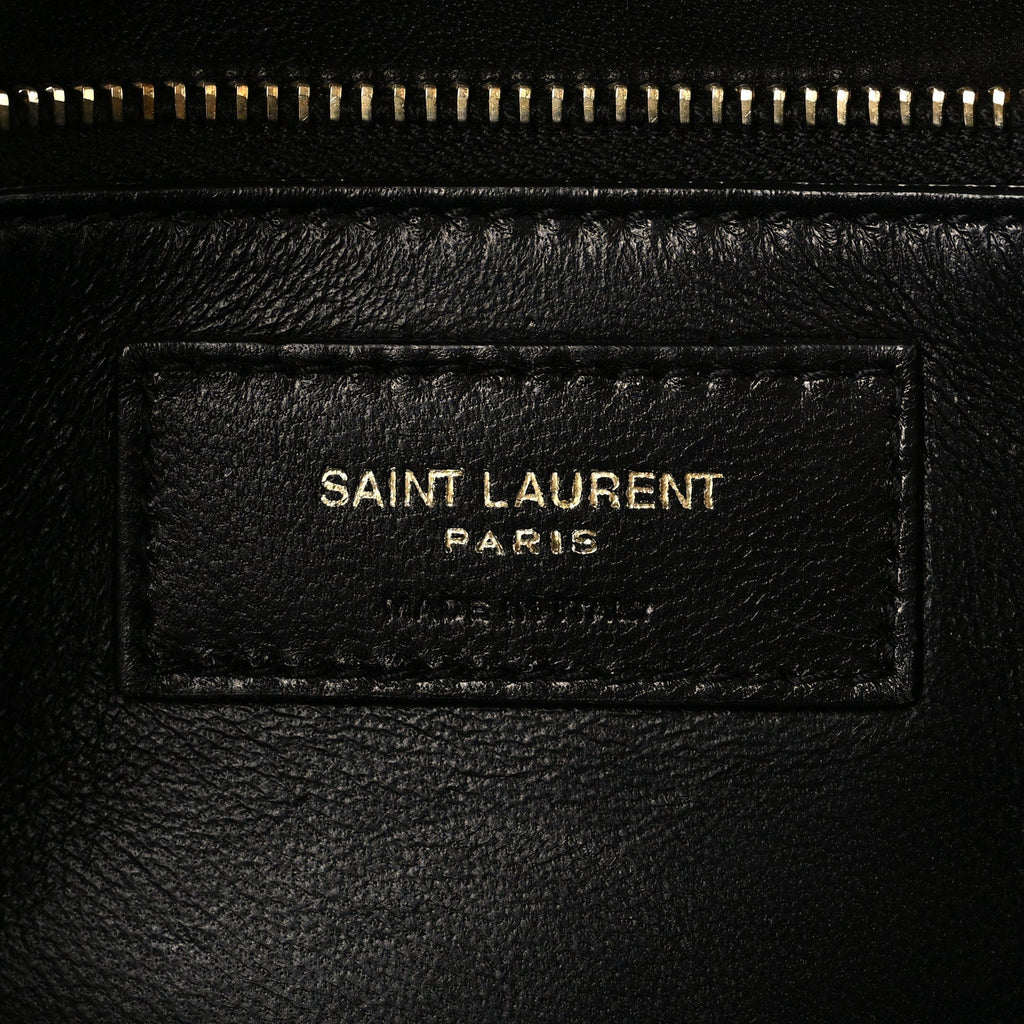 Smooth Calfskin Carre Satchel Black