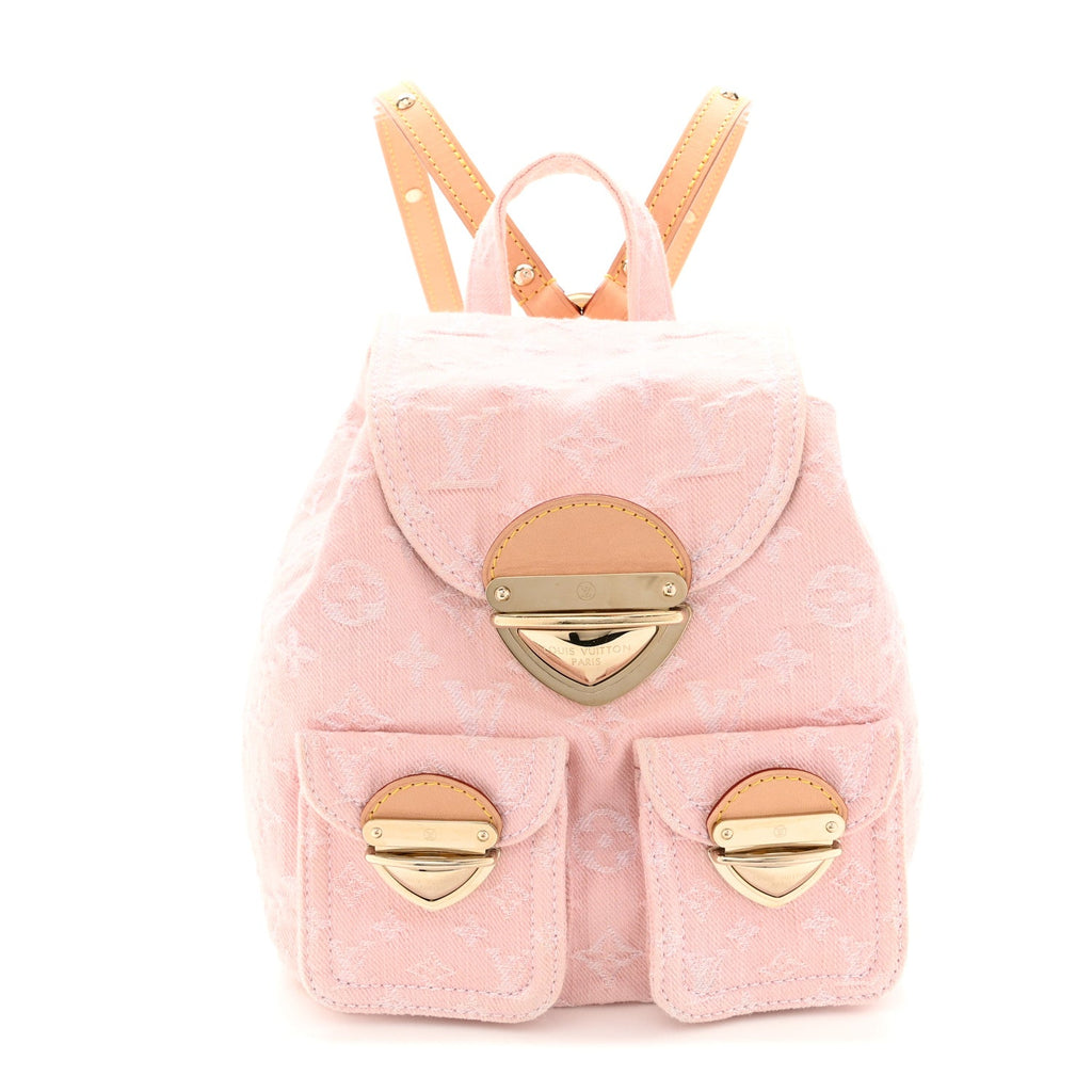 Denim Venice Backpack Washed Pink