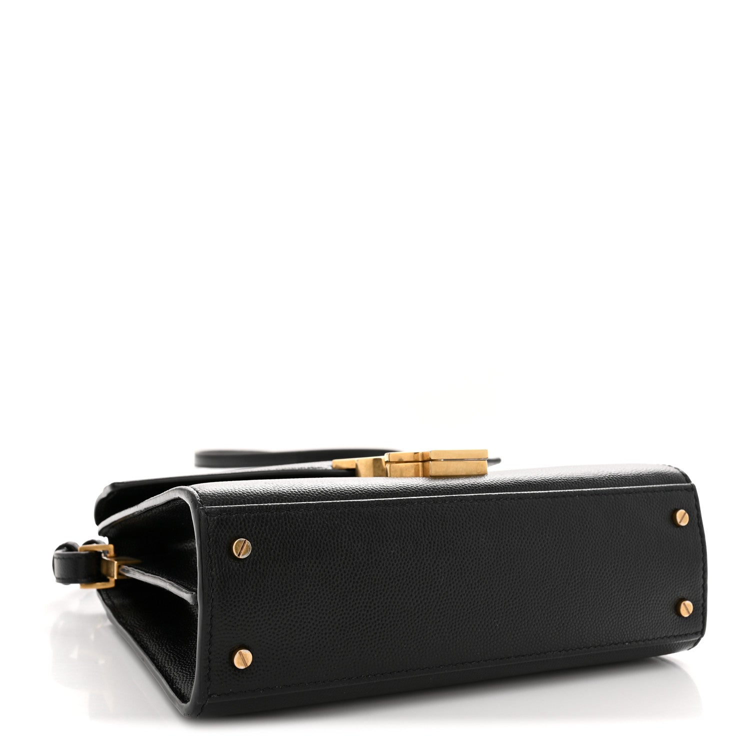 Grain de Poudre Mini Classic Monogram Cassandra Top Handle Black