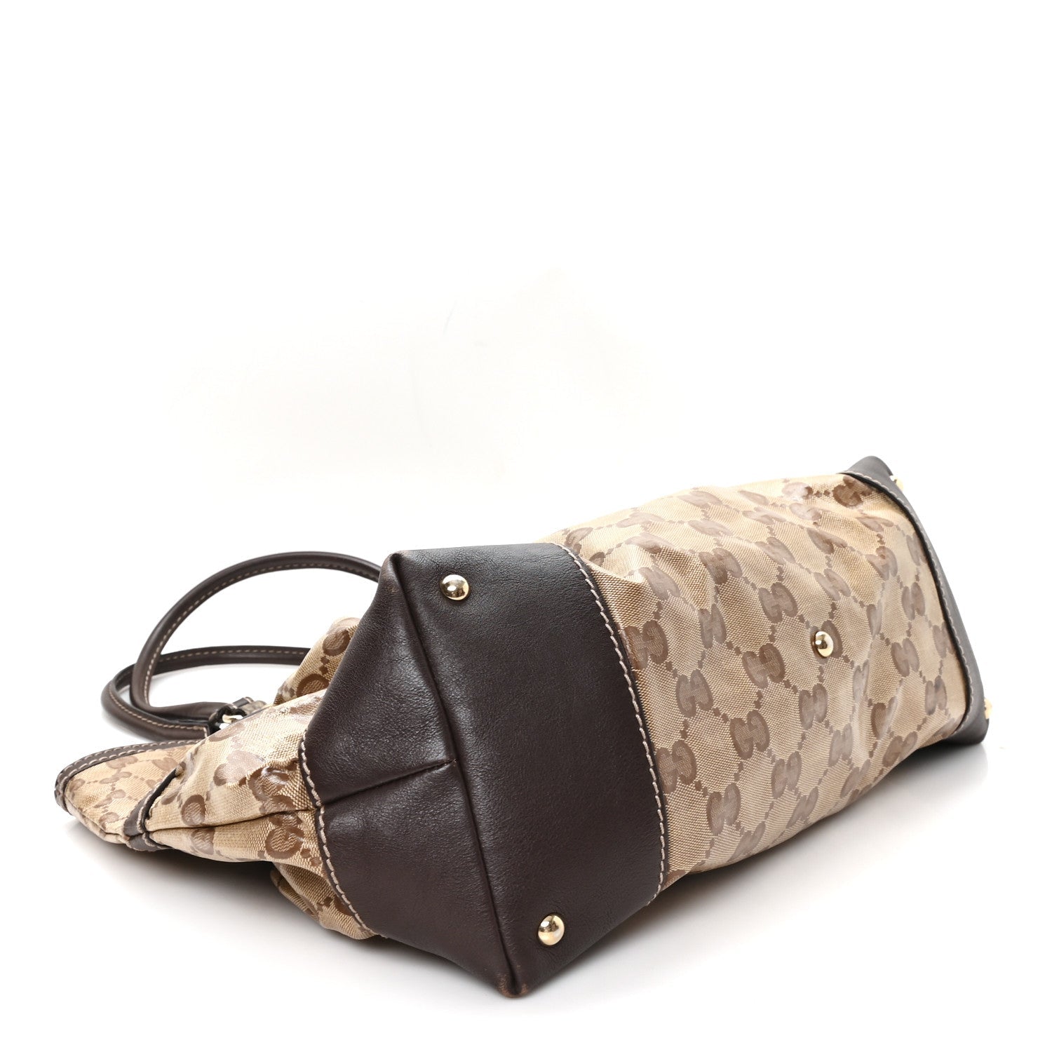 Crystal Monogram Mix Dark Brown