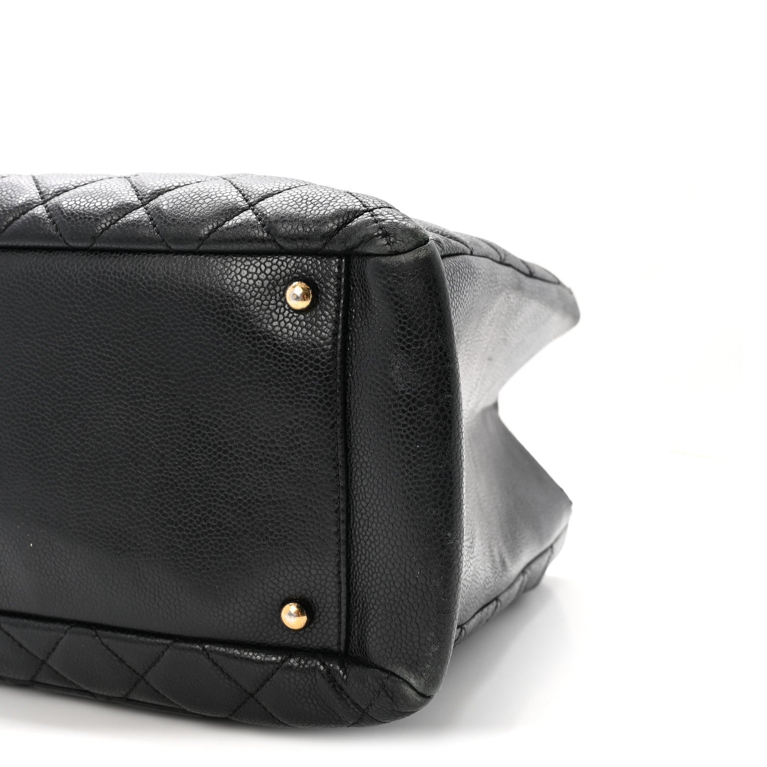 Caviar Quilted XL Grand Shopping Tote GST Black