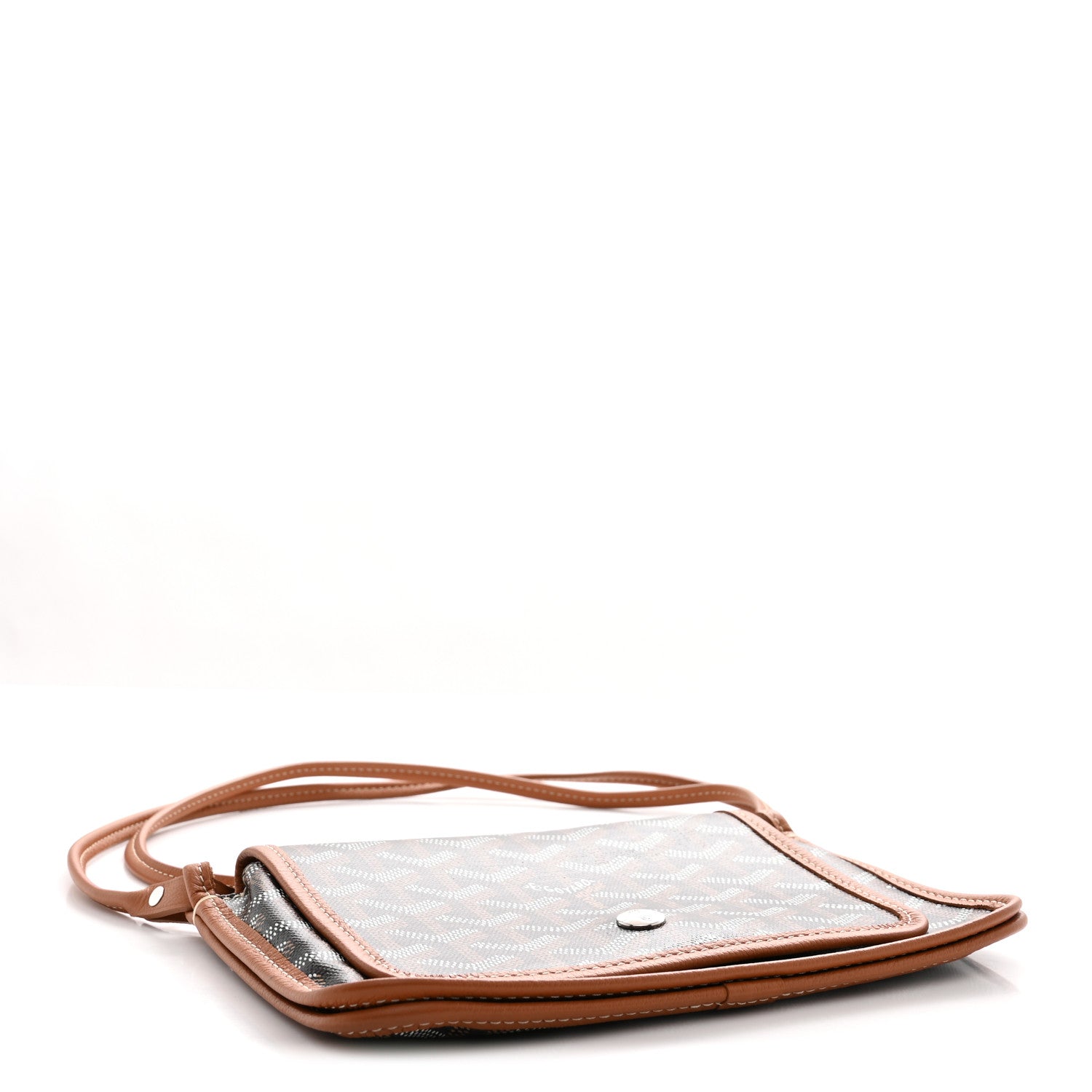 Goyardine Plumet Wallet Clutch Black Gold