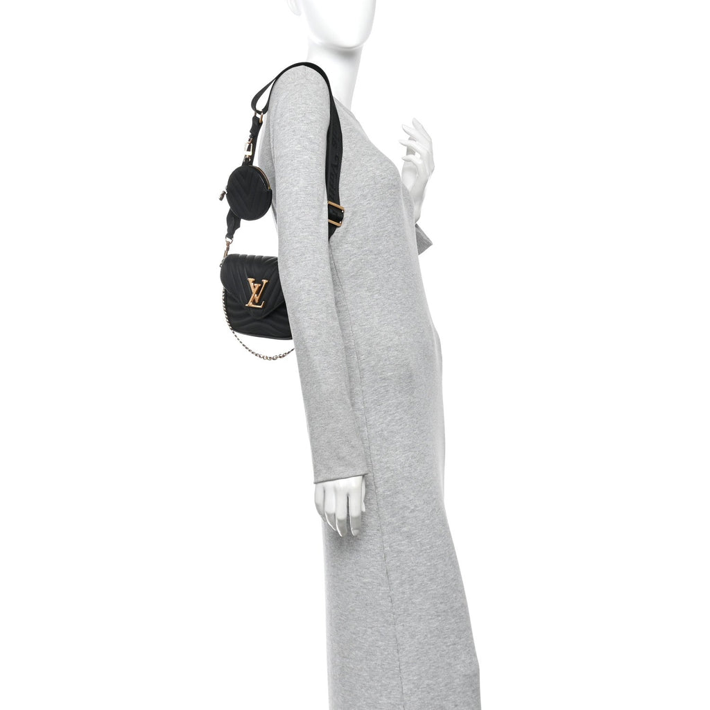 Calfskin New Wave Multi Pochette Black