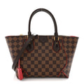 Damier Ebene Caissa Tote PM Cherry
