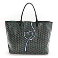 Goyardine Sunflower Reversible Saint Louis Claire Voie GM Black Opaline